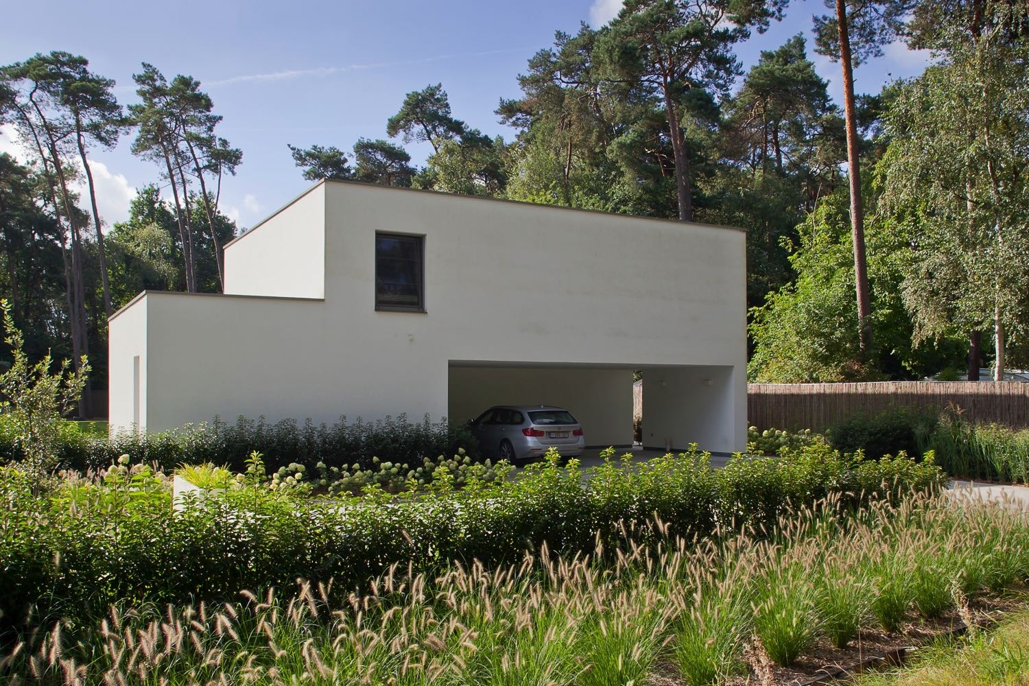 Ouvert maison modern façade